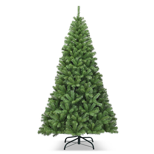 Premium Artificial Hinged PVC Christmas Tree with Metal Stand-6 ft
