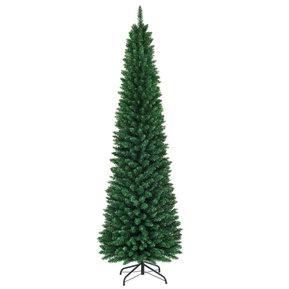 PVC Artificial Slim Pencil Christmas Tree-7'