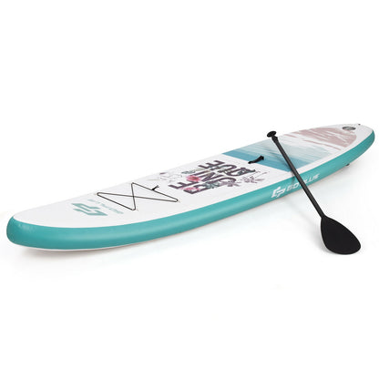 11 ft Inflatable Stand Up Paddle Board Surfboard with Aluminum Paddle Pump-11 ft