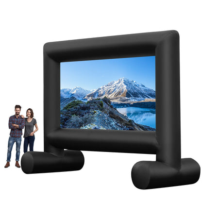 Inflatable Outdoor Movie Projector Screen with Blower-14'