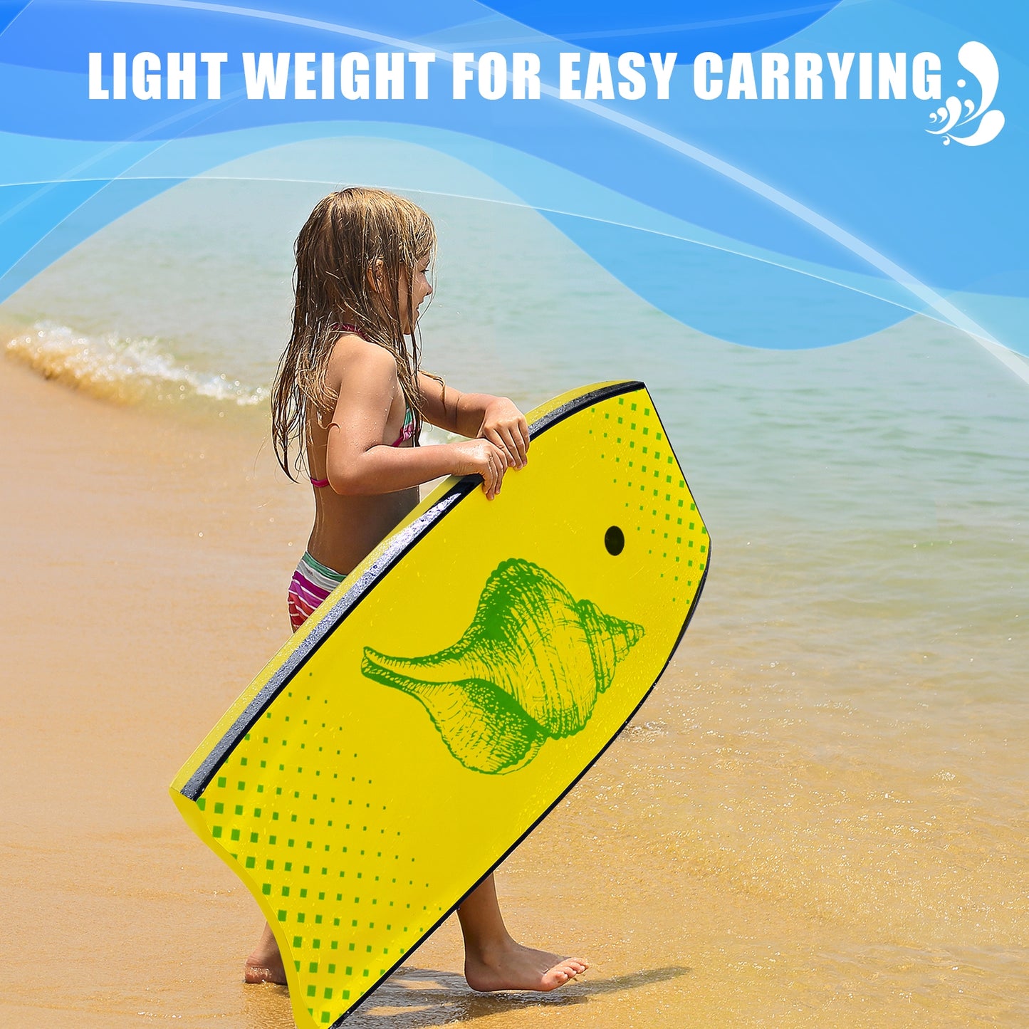 Super Lightweight Surfing Bodyboard-M