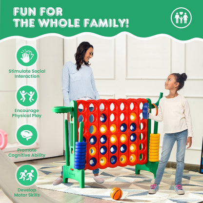 2.5ft 4-to-Score Giant Game Set-Green