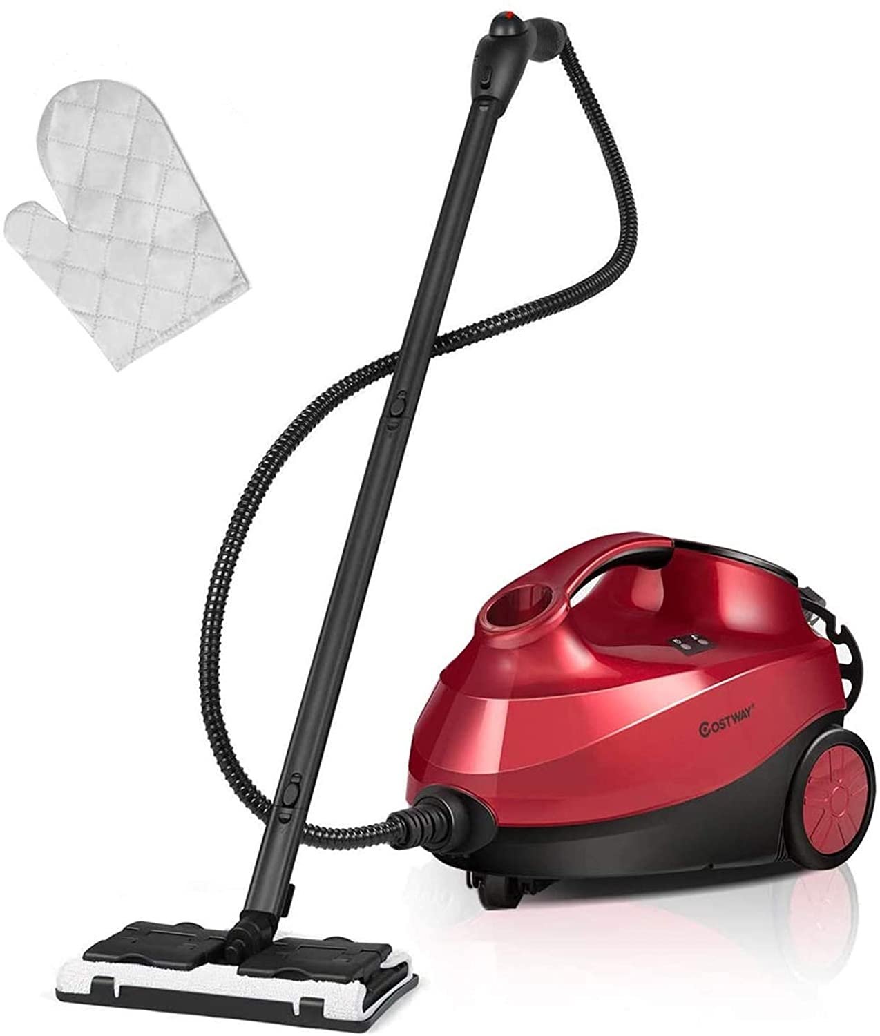 2000W Heavy Duty Multi-purpose Steam Cleaner Mop with Detachable Handheld Unit-Blue