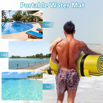 3-Layer Relaxing Tear-proof Water Mat-Blue