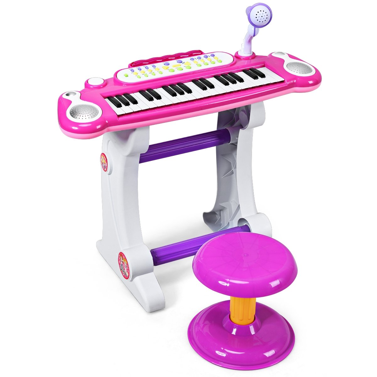 37 Key Electronic Keyboard Kids Toy Piano-Blue