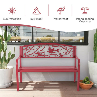 Patio Garden Bench Park Yard Outdoor Furniture - Direct by Wilsons Home Store