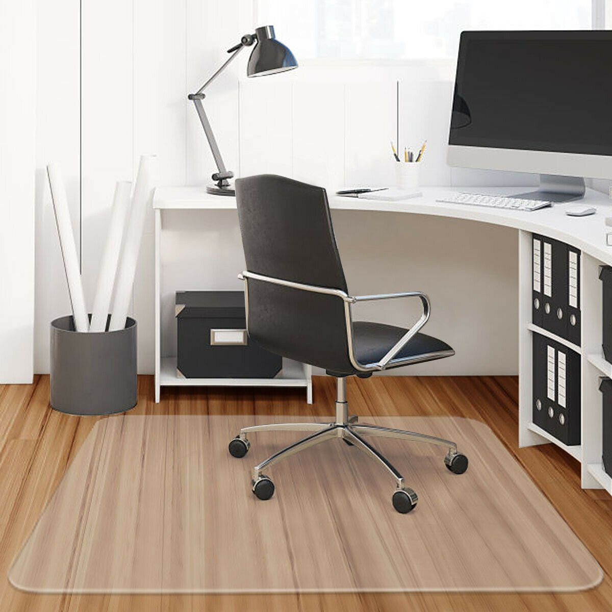 47 x 47 Inch PVC Chair Floor Mat