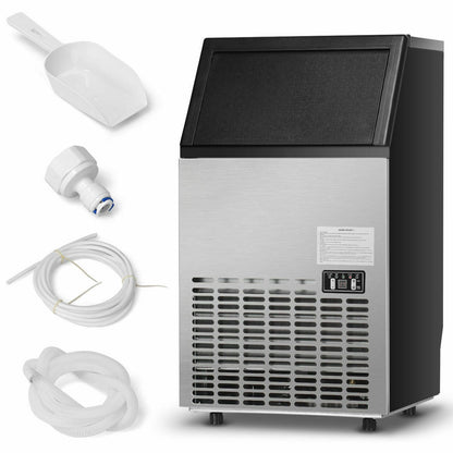 Portable Built-In Stainless Steel Commercial Ice Maker - Direct by Wilsons Home Store