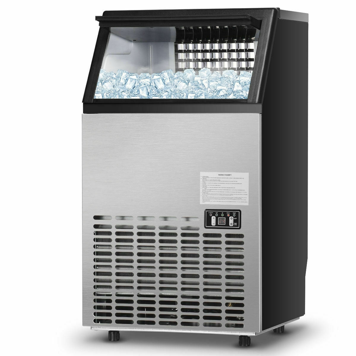 Portable Built-In Stainless Steel Commercial Ice Maker - Direct by Wilsons Home Store