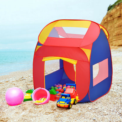 Portable Kid Play House Toy Tent with 100 Balls - Direct by Wilsons Home Store