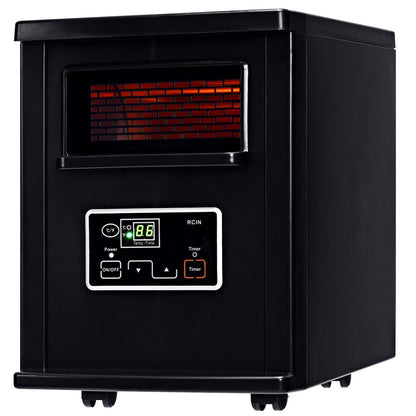 1500 W Electric Portable Remote Infrared Heater - Direct by Wilsons Home Store