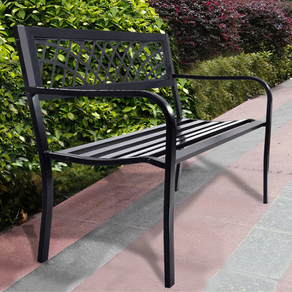 Bench Deck with Steel Frame for outdoor - Direct by Wilsons Home Store