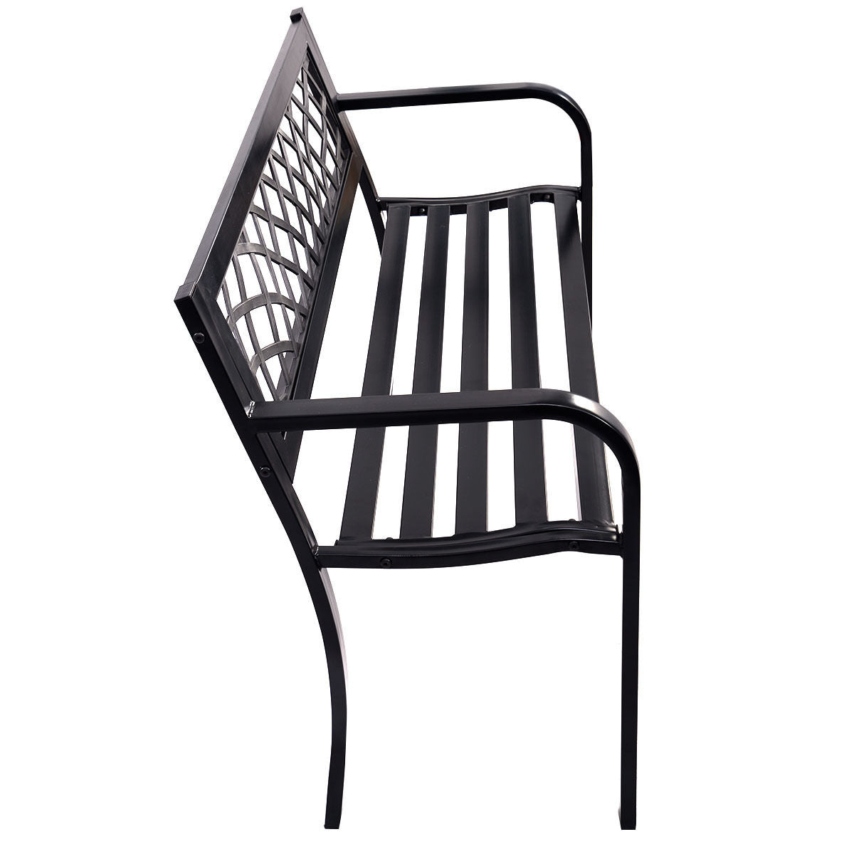 Bench Deck with Steel Frame for outdoor - Direct by Wilsons Home Store