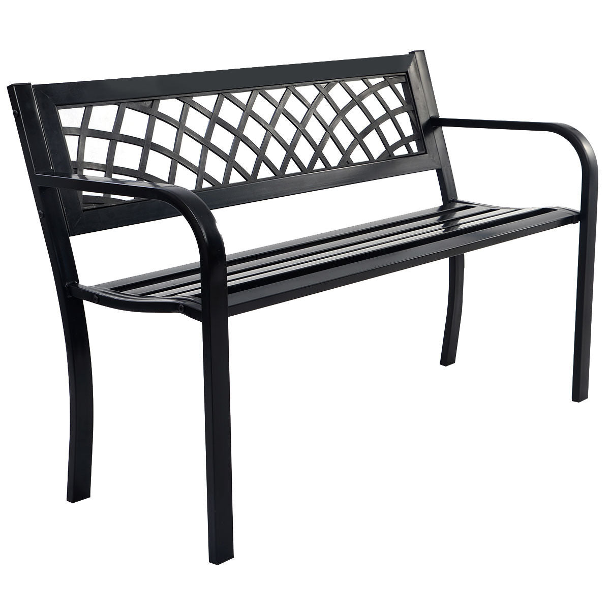 Bench Deck with Steel Frame for outdoor - Direct by Wilsons Home Store