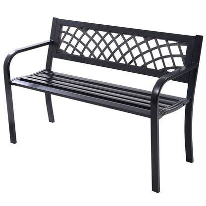 Bench Deck with Steel Frame for outdoor - Direct by Wilsons Home Store
