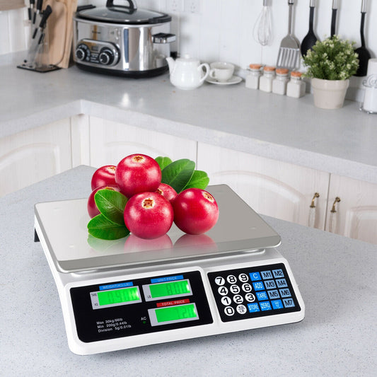 66 lbs Digital Weight Food Count Scale for Commercial - Direct by Wilsons Home Store