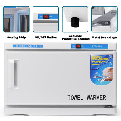 2 in 1 Hot Towel Warmer Cabinet UV Sterilizer - Direct by Wilsons Home Store