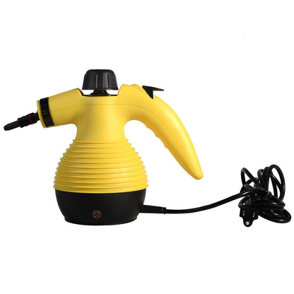 1050W Multi-Purpose Handheld Pressurized Steam Cleaner-Yellow - Direct by Wilsons Home Store