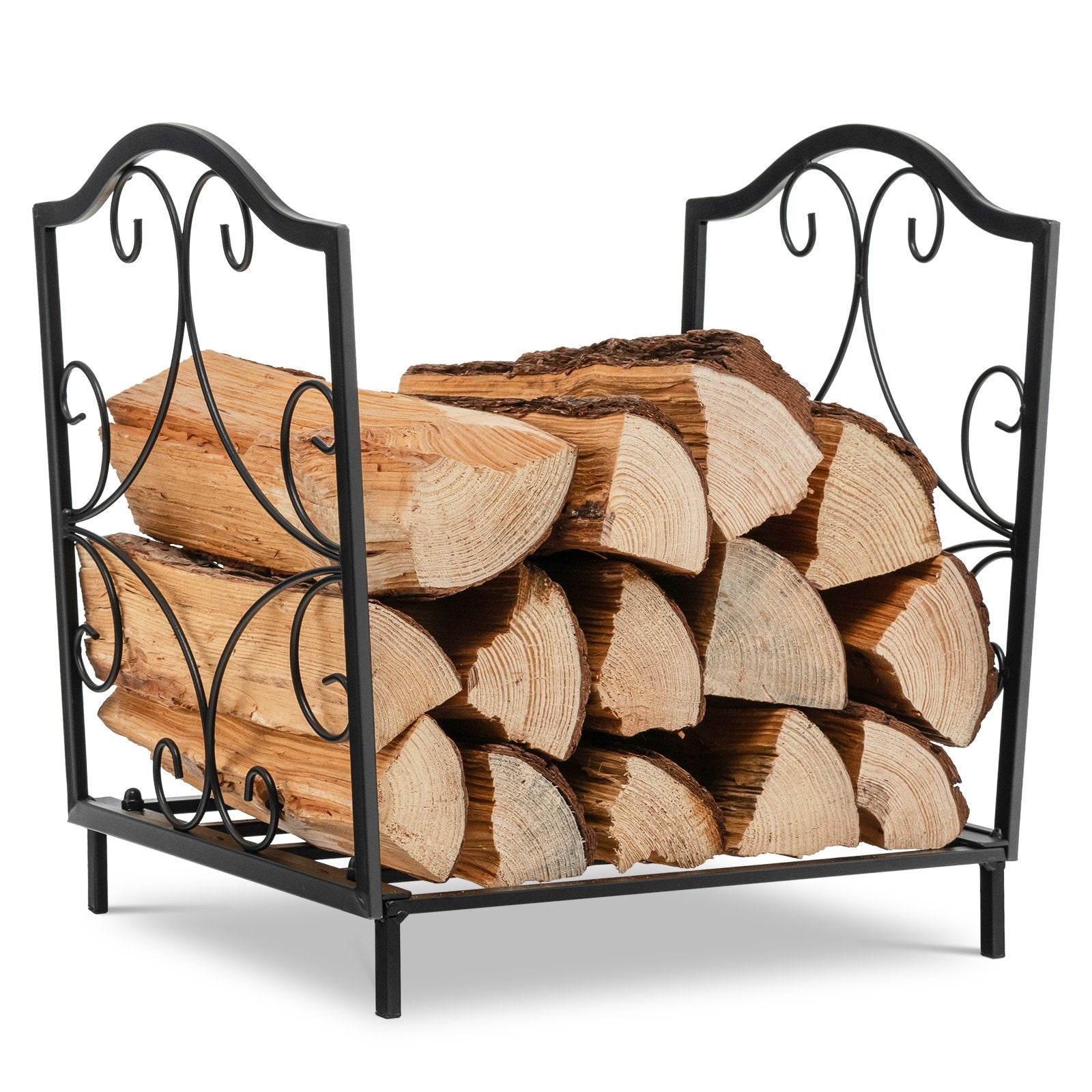 Heavy-Duty Steel Firewood Log Rack – Direct by Wilsons Home Store