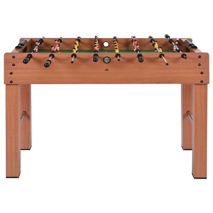 48 Inch Foosball Table Indoor Soccer Game-Beige