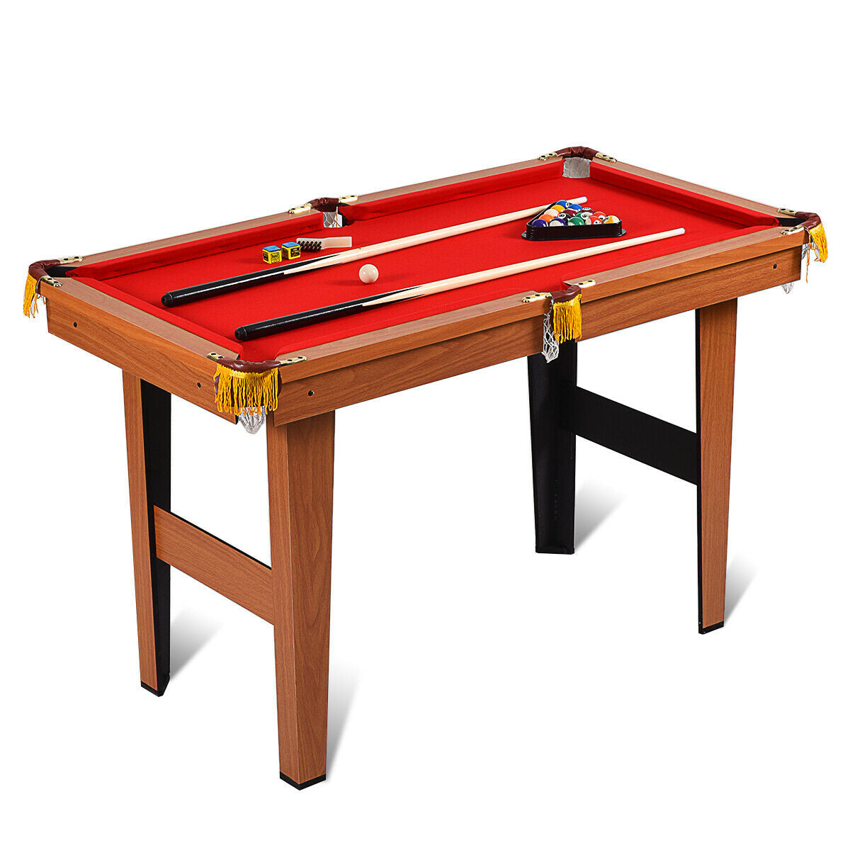 48 Inch Mini Table Top Pool Table Game Billiard Set - Direct by Wilsons Home Store