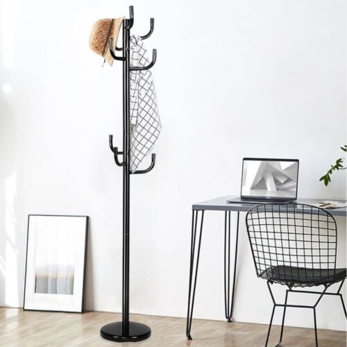 Metal Coat Rack Stand with 8 Sturdy Hooks and Metal Base - Direct by Wilsons Home Store