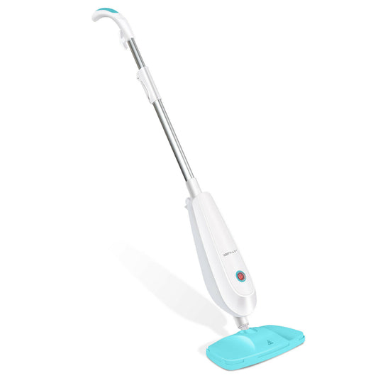 1100 W Electric Steam Mop with Water Tank for Carpet-Gray