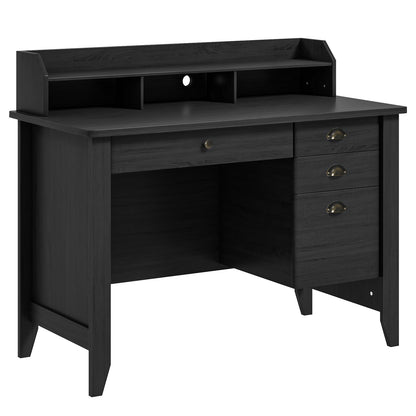 PC Laptop Writing Computer Desk -Black - Direct by Wilsons Home Store