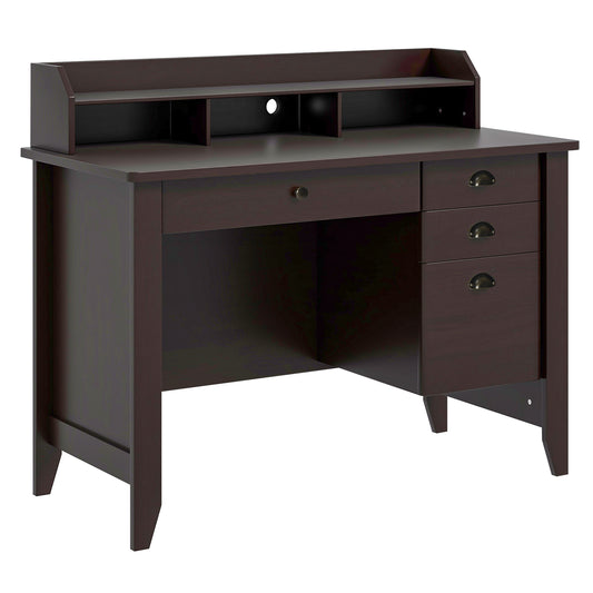 PC Laptop Writing Computer Desk -Brown - Direct by Wilsons Home Store