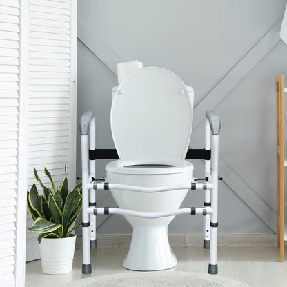 Steel Safety Toilet Rail with Created Fixable Clamp