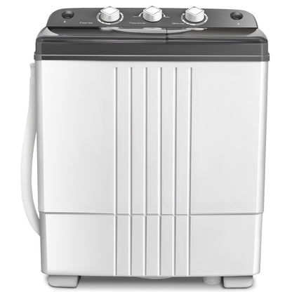 20 lbs Portable Semi-Automatic Twin-tub Washing Machine