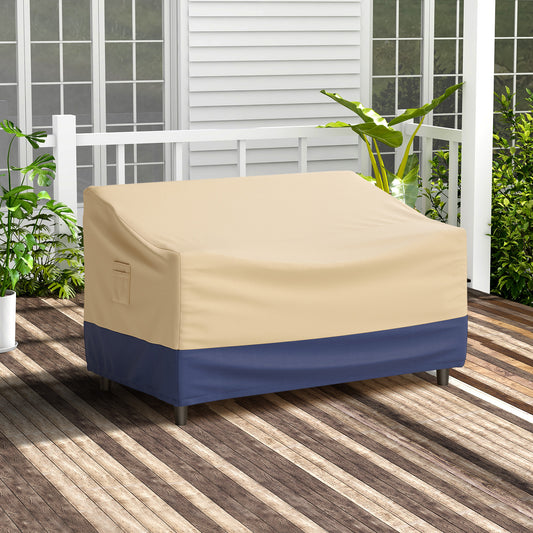 Patio Furniture Cover with Padded Handle and Click-Close Straps-60 x 43 x 30 inches