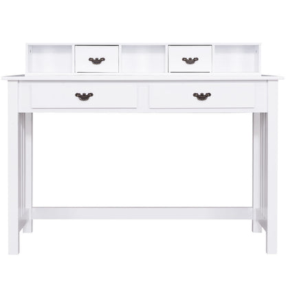 Home Office Writing Mission Computer Desk with 4-Drawer