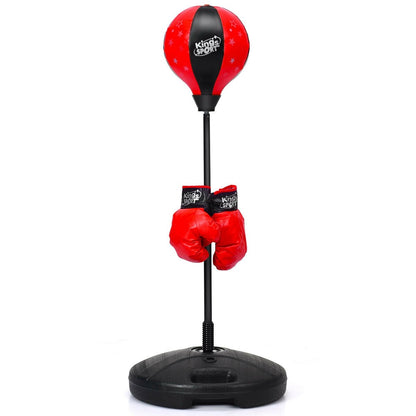 Kids Adjustable Stand Punching Bag Toy Set with Boxing Glove - Direct by Wilsons Home Store