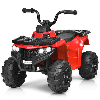 6V Battery Powered Kids Electric Ride on ATV-Blue