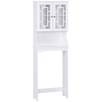 Bathroom Spacesaver Organizer with Adjustable Shelf-Gray