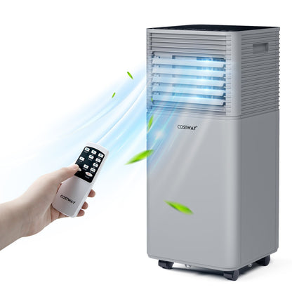 10000 BTU Air Cooler with Fan and Dehumidifier Mode-Black