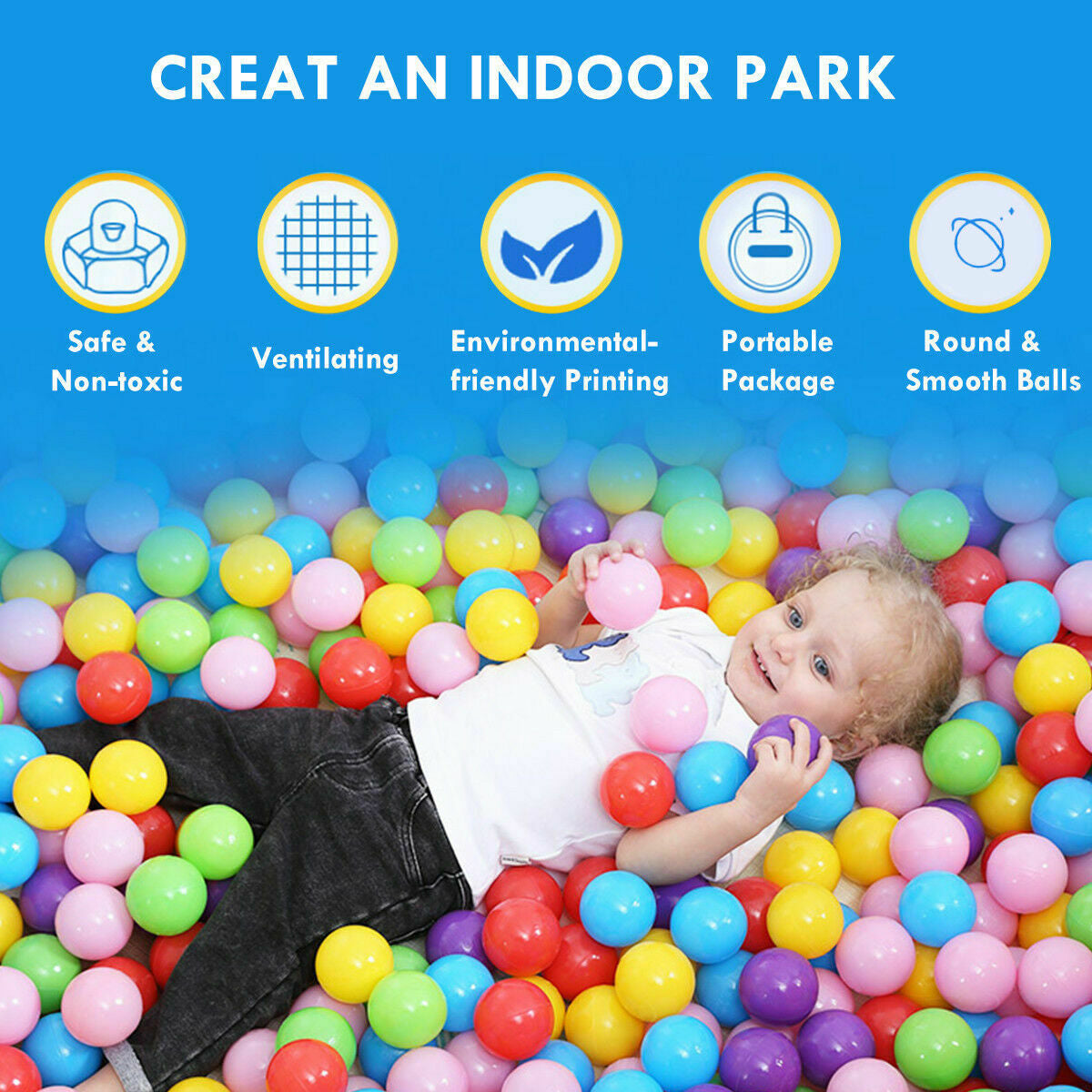 Pink Portable Kid Play House Play Tent with 100 Balls - Direct by Wilsons Home Store