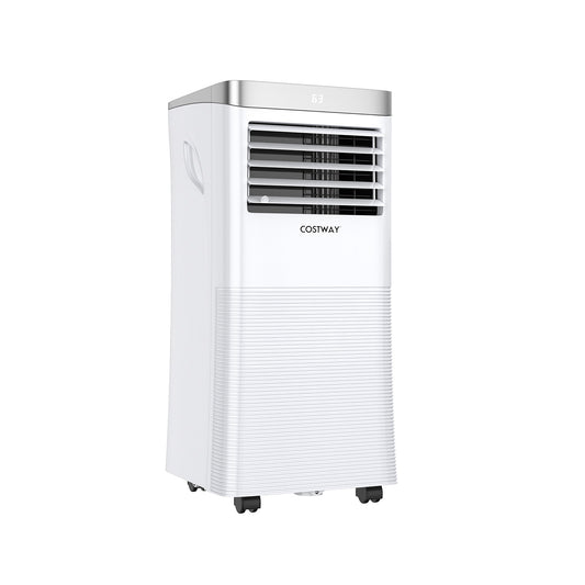 10000BTU 3-in-1 Portable Air Conditioner with Remote Control-White