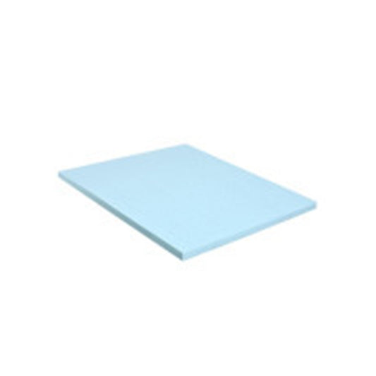 Double queen size gel injection memory foam mattress top with ventilation for comfort and support, designed for bedroom furniture.