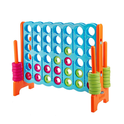 4-to-Score 4 in A Row Giant Game Set for Kids Adults Family Fun