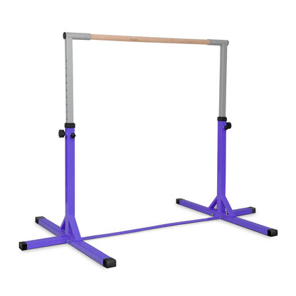 Adjustable Gymnastics Bar Horizontal Bar for Kids-Blue
