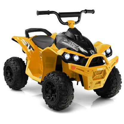 12V Kids Ride On ATV with High/Low Speed and Comfortable Seat-Army Green