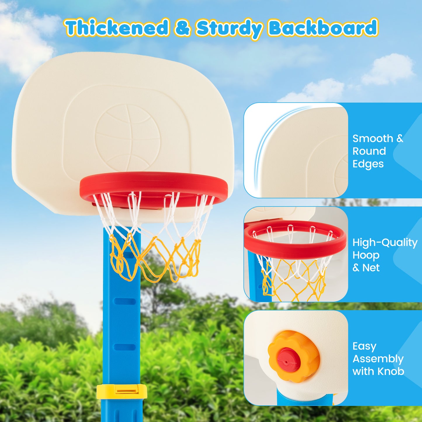 Kids Children Basketball Hoop Stand