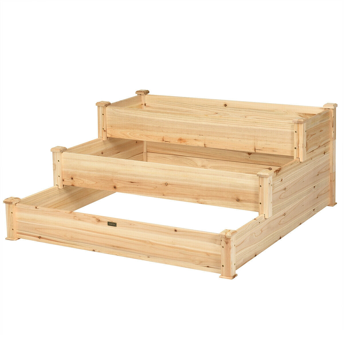 3 Tier Elevated Wooden Vegetable Garden Bed - Direct by Wilsons Home Store