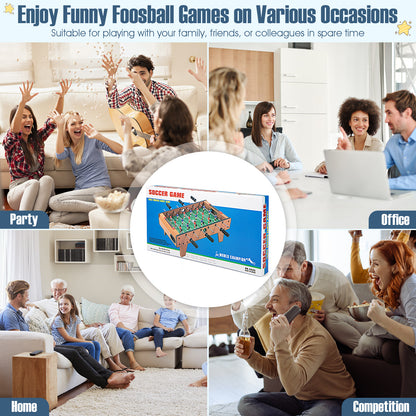 27 Inch Indoor Competition Game Foosball Table with Legs - Direct by Wilsons Home Store
