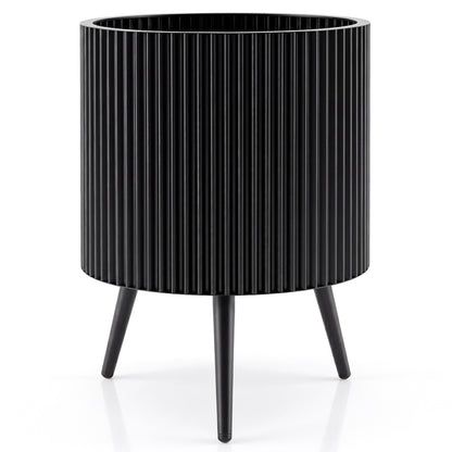 16.5-inch outdoor plant pot with stand and tapered legs, perfect for garden raised beds, by Wilsons Home Store.