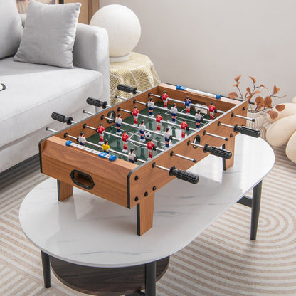 27 Inch Foosball Table Mini Tabletop Soccer Game