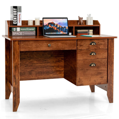 PC Laptop Writing Computer Desk -Black