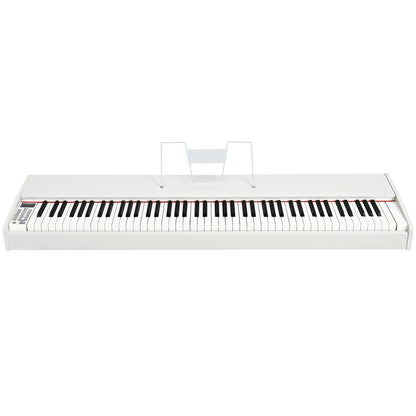 88-Key Full Size Digital Piano Weighted Keyboard with Sustain Pedal-White